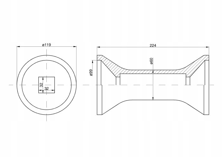 Tuleja odległościowa Talerzówka Producent części Rolmar