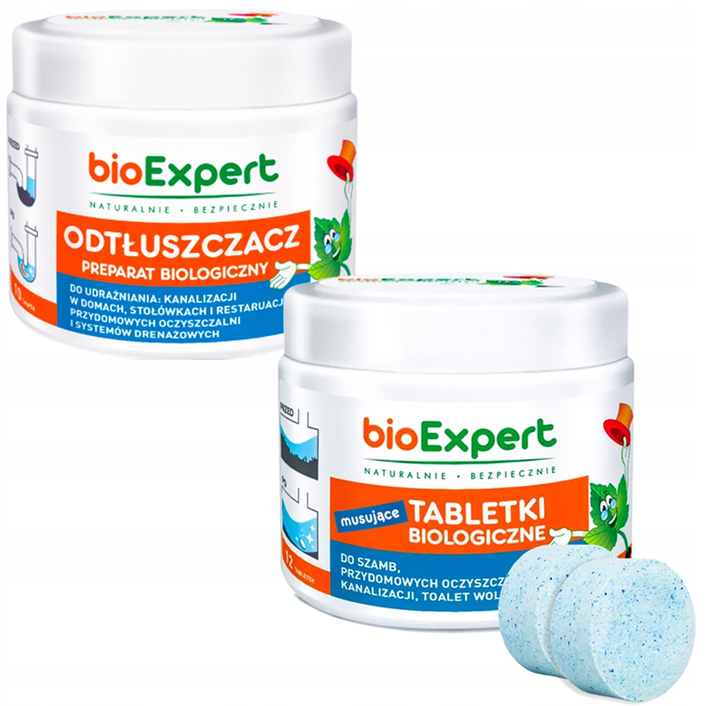 

Tabletki Biologiczne Odłuszczacz 2w1 bioExpert
