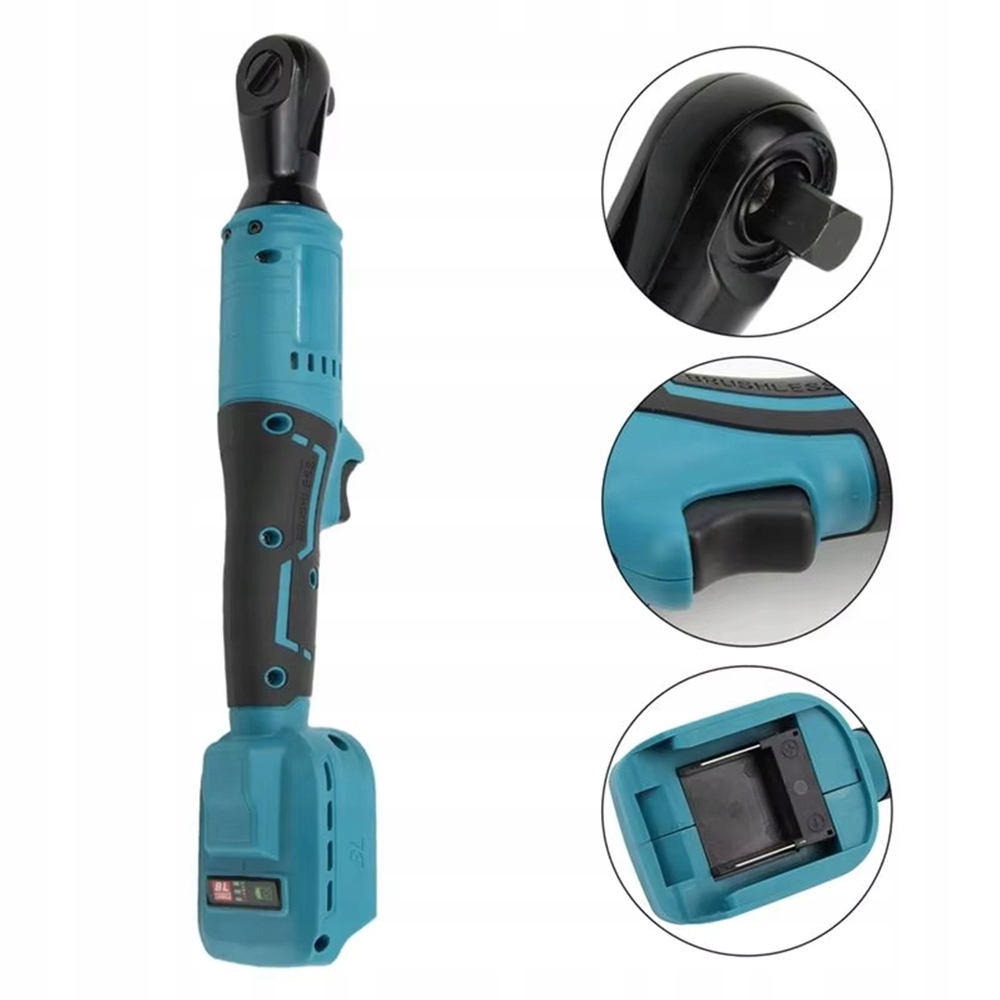 Bezkartáčový Ráčnový Klíč Makita 1/2" S Lithium-iontovou Baterií