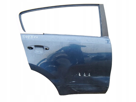 KIA SPORTAGE 4 IV 15-20 DRZWI PRAWE TYLNE - NIEBIESKIE + CHROMY