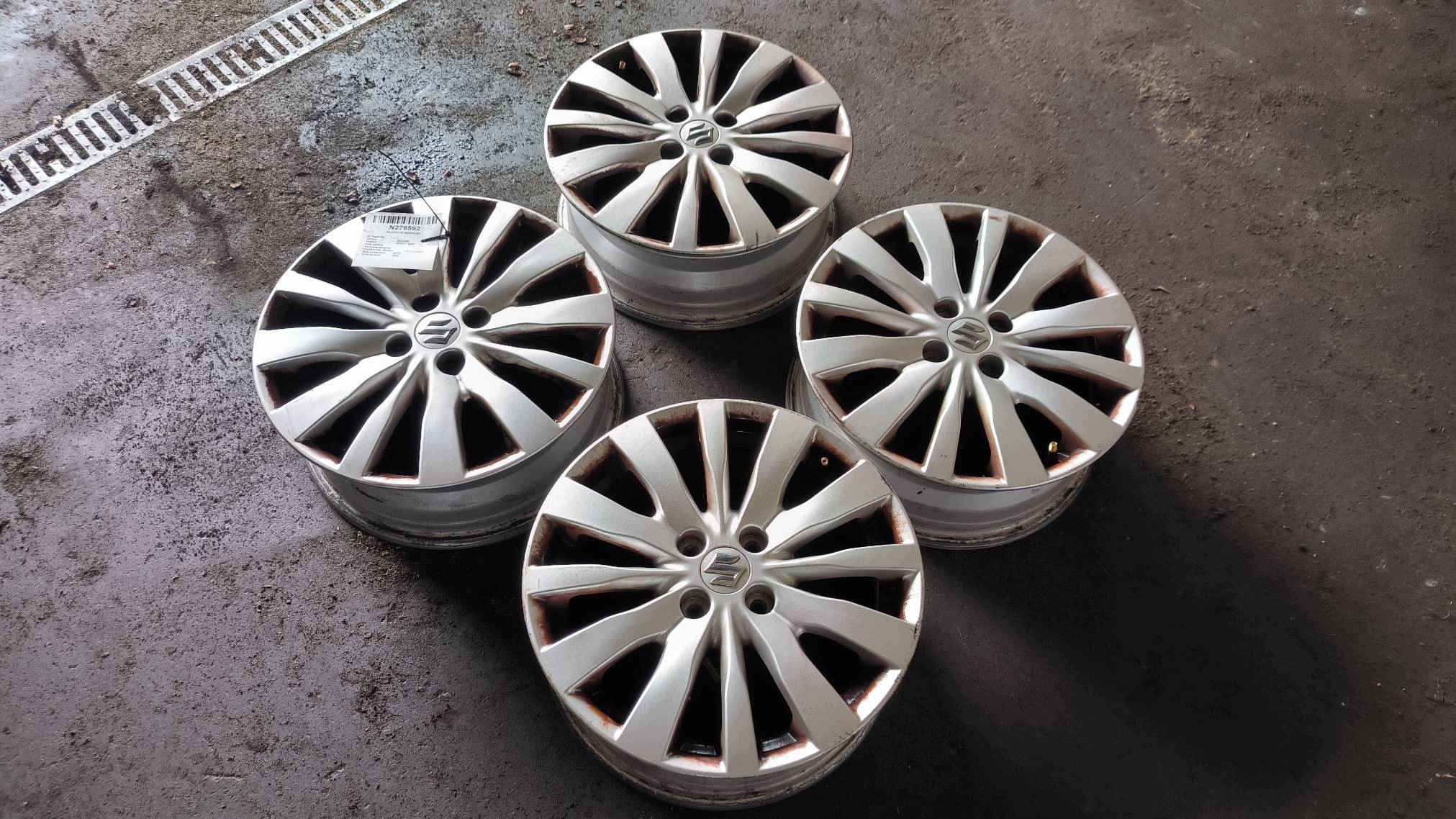 disc KOMPLET 16'' 4X100 SUZUKI SWIFT MK7