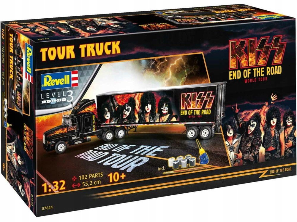 1/32 Auto Truck Trailer Kiss Revell 07644