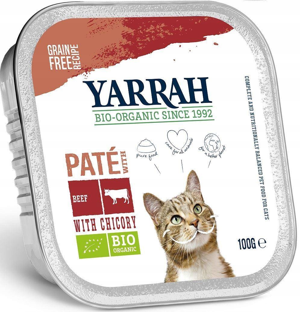 7x Yarrah paštika pro drůbež s čekankou Bio 100 g