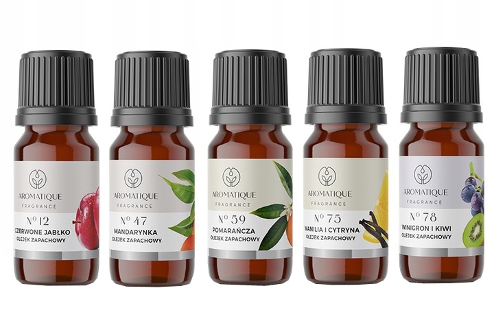 

Olejki Zapachowe Zestaw Owoce