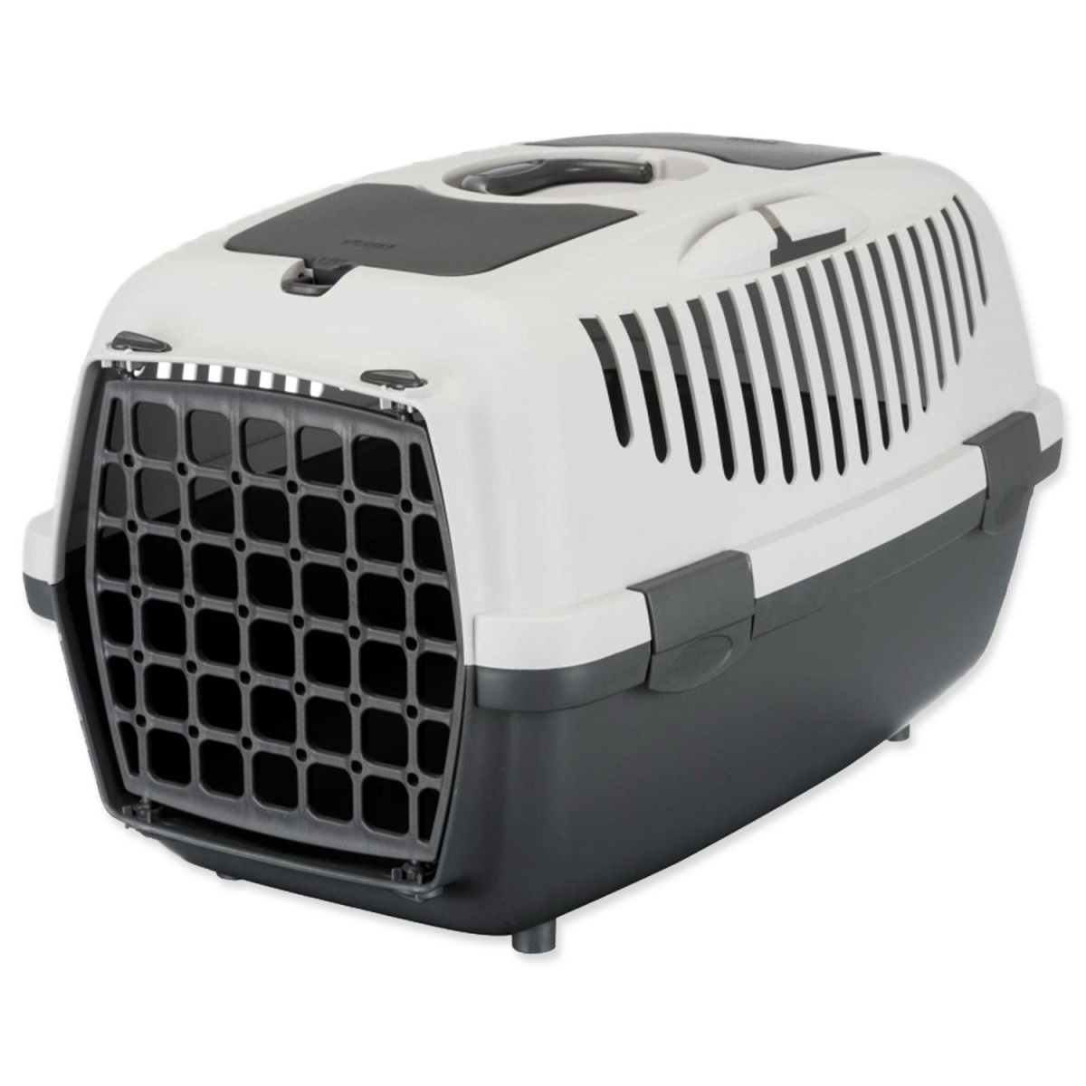 Přepravka Trixie Capri 2, tmavě/světle šedá 37x34x55 cm,