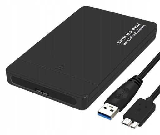 DYSK ZEWNĘTRZNY PRZENOŚNY 500GB USB 6GB/s SATA PS4 Pojemność inna
