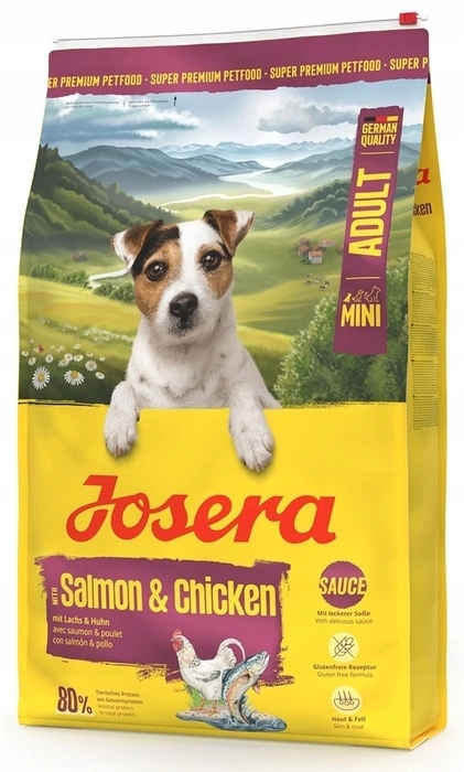 Sucha karma dla psa Josera Mini Adult Salmon & Chicken 10kg