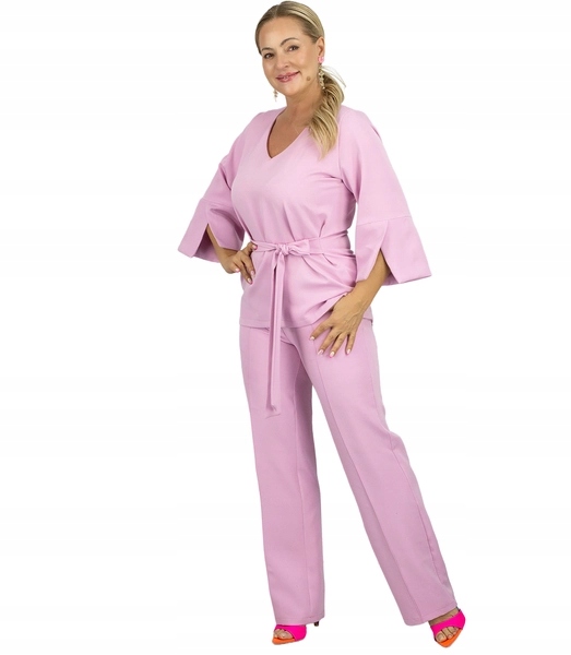 Elegantní dámský set kalhot W Kant halenka 42