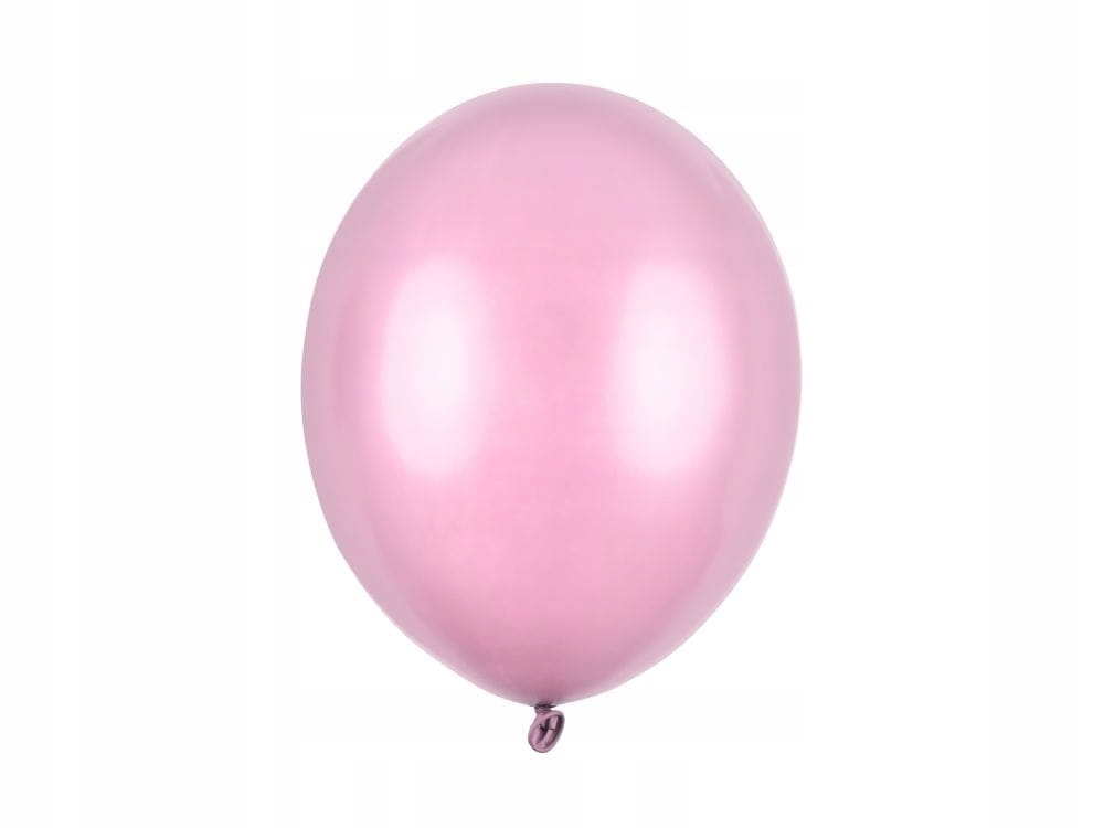 

Balony Jasnoróżowe metaliczne mocne 27cm 50szt