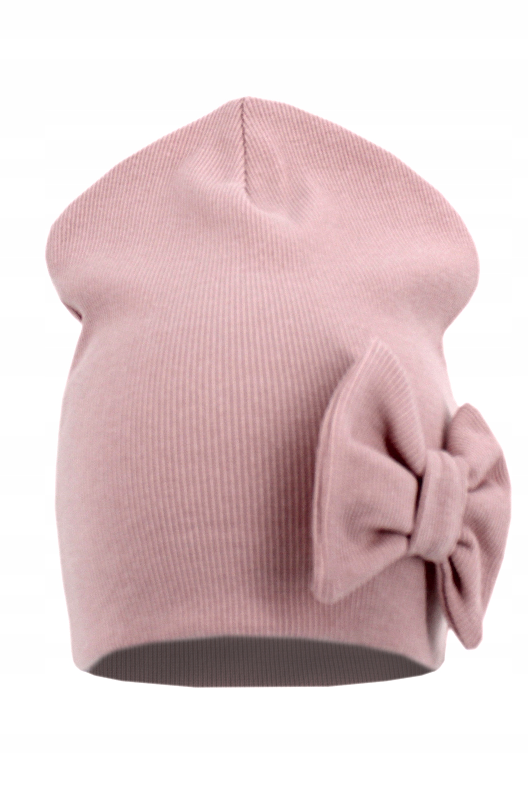 DWUWARSTWOWY KOMPLET DZIECIĘCY PRAKTYCZNA CHUSTKA MODNA CZAPKA Z KOKARDĄ Marka Inna marka