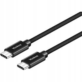 Kabel Yenkee USB - USB typ C 0,2 m czarny