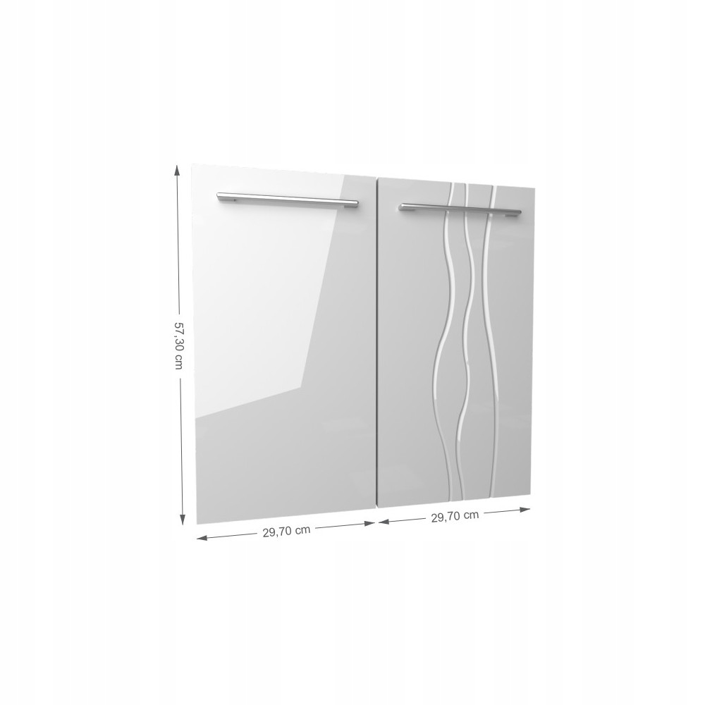 Fronty meblowe 600 - biały połysk Remis Proform