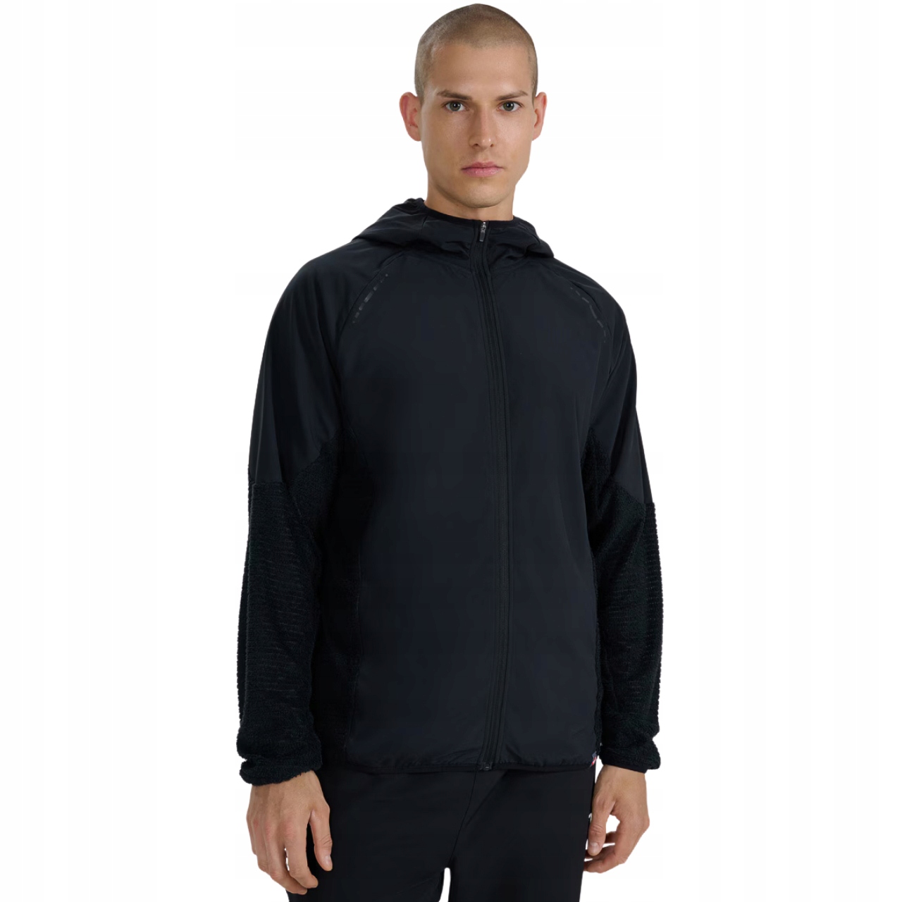 Pánská mikina 4F M582 hluboká černá 4FWAW25TFSWM582 20S Velikost L