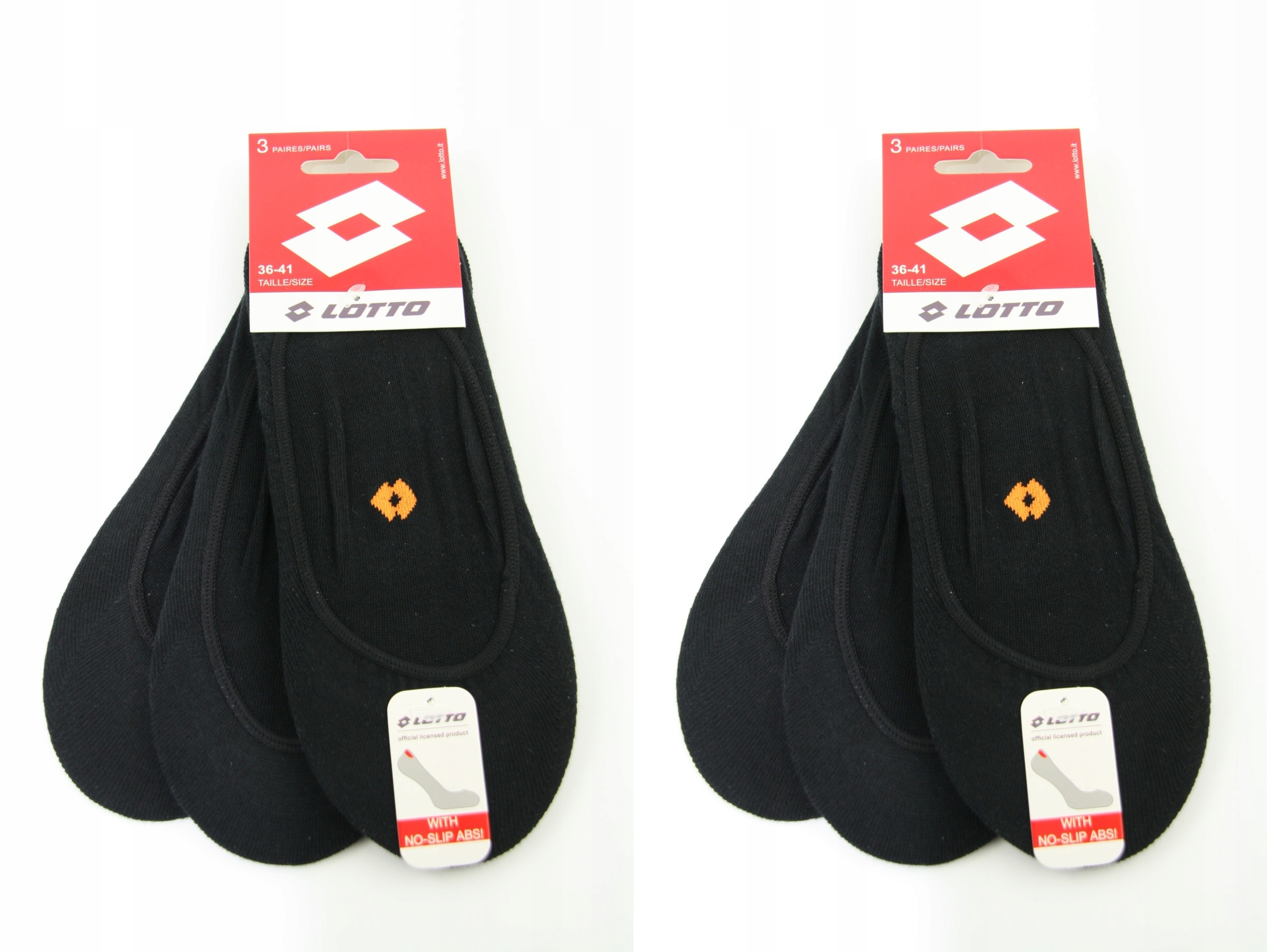 

Stopki Lotto baleriny 2 x 3 pack r. 36/41 baweł.