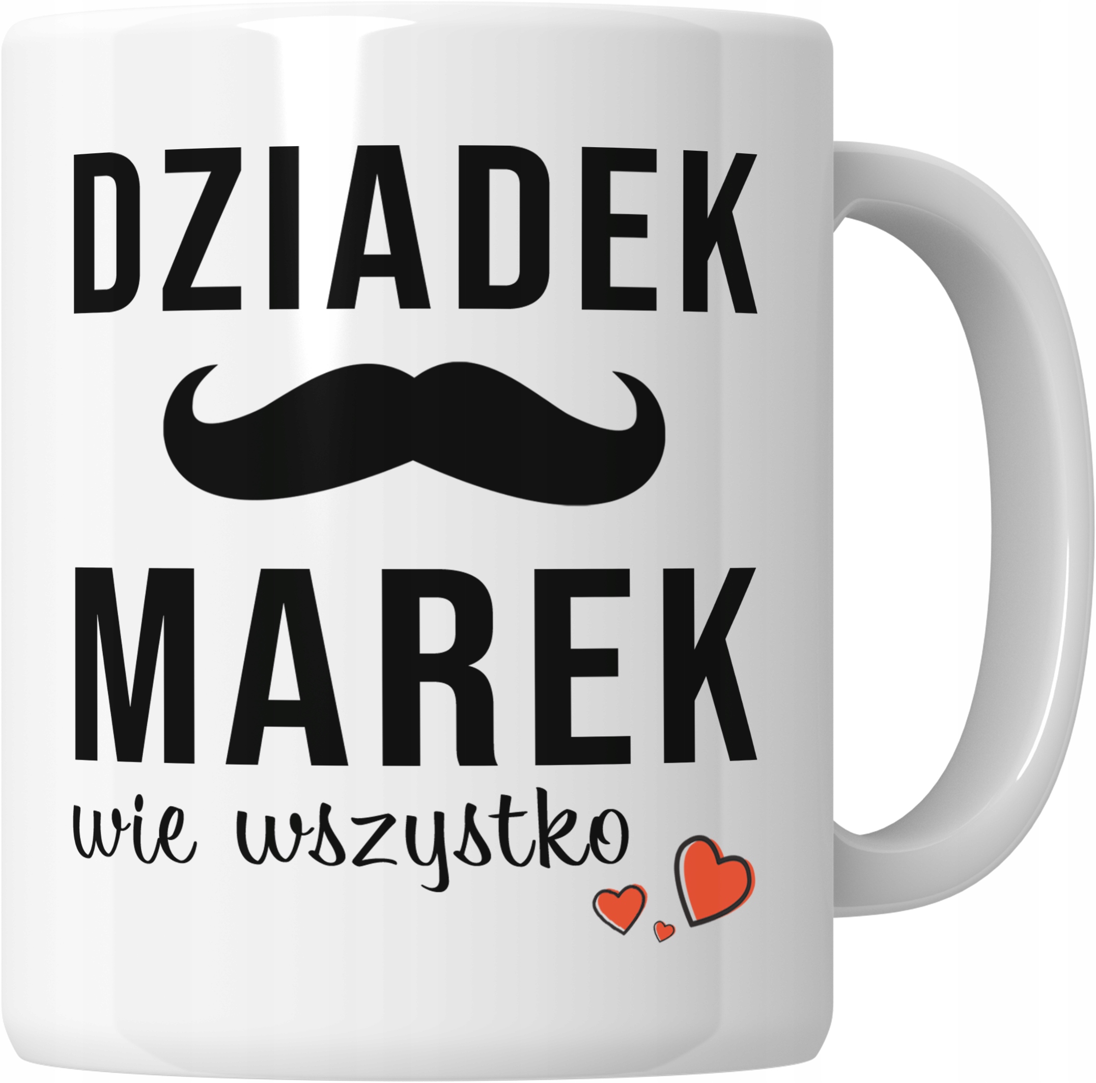 

Kubek 330 ML Dziadek Wie Wszystko Dowolne Imię