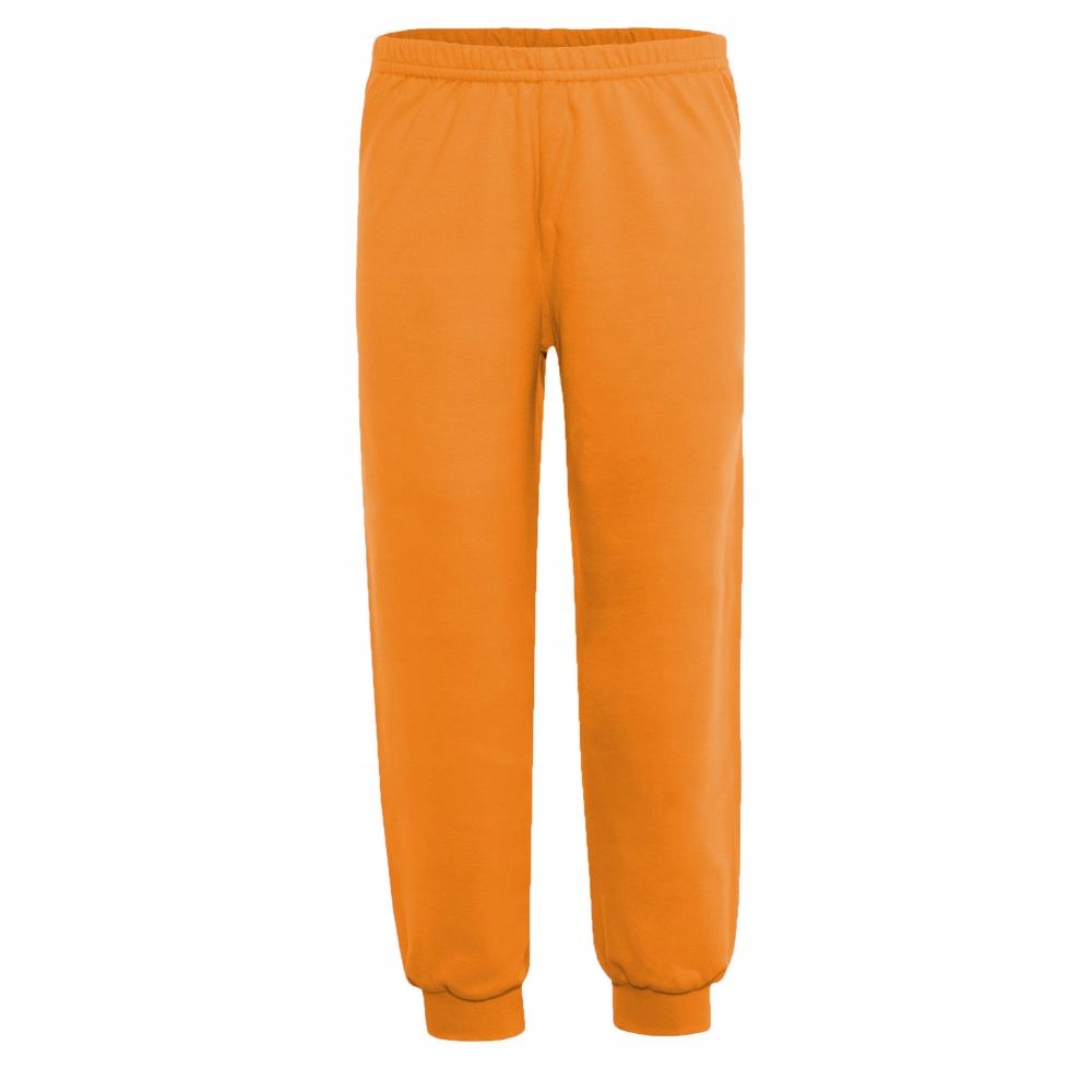 DŁUGIE SPODNIE DRESOWE 116 POMARAŃCZOWE CHŁOPIĘCE DZIEWCZĘCE DYNIA WYSTĘPY Płeć chłopcy dziewczynki