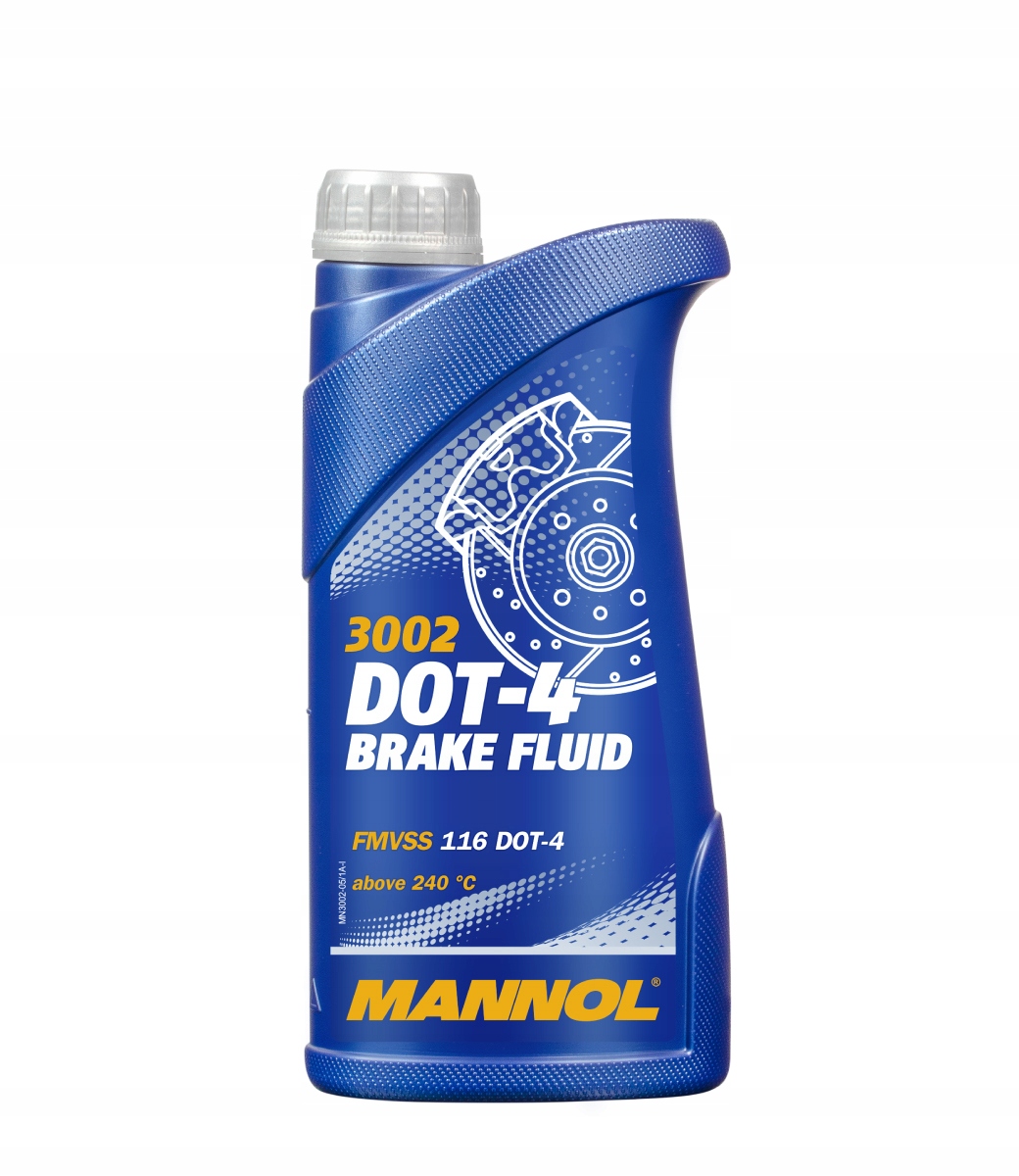 

Mannol 3002-05 Płyn Hamulcowy DOT4 455G