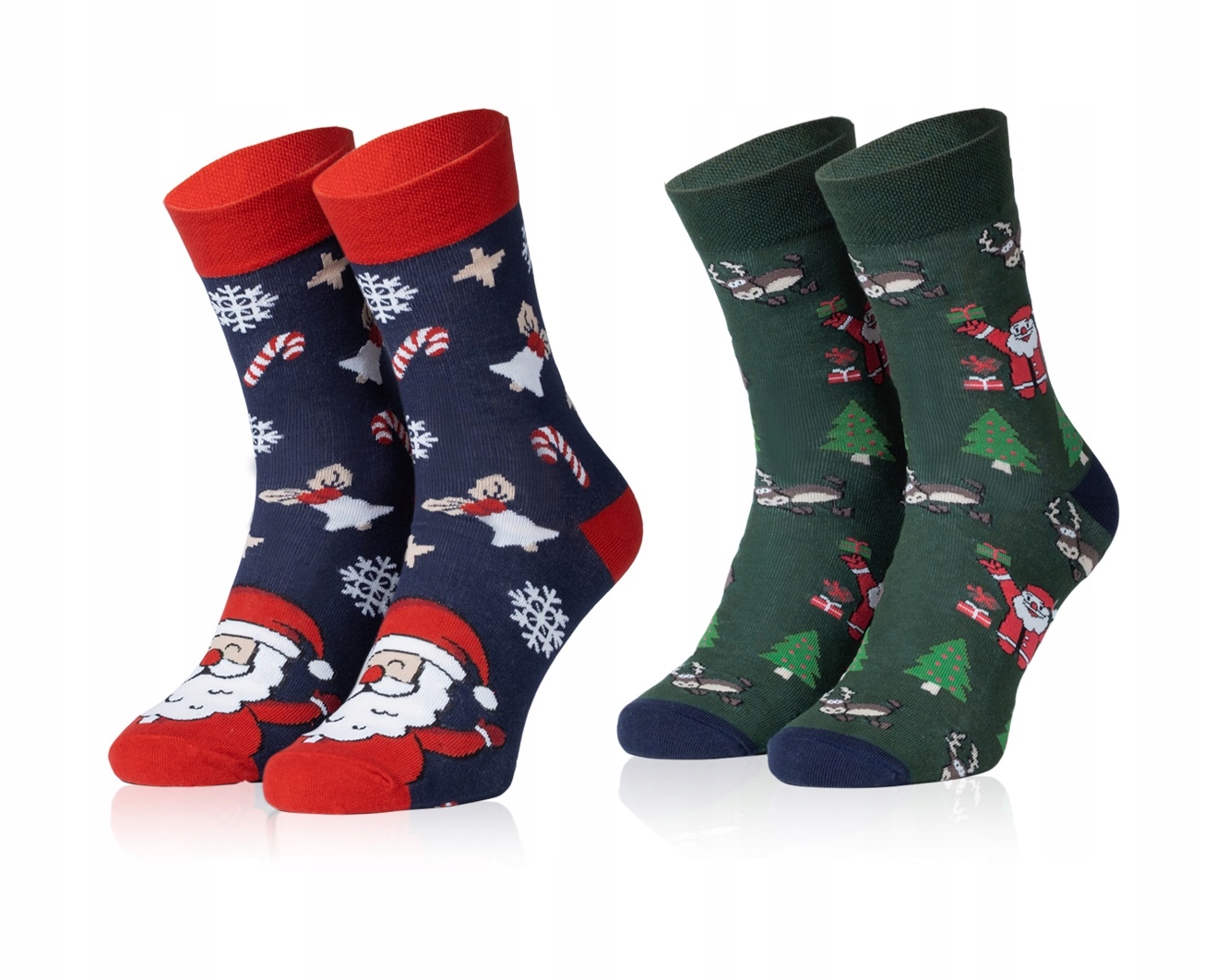 

Skarpety Prezent Mikołaj 39/42- 2 pary