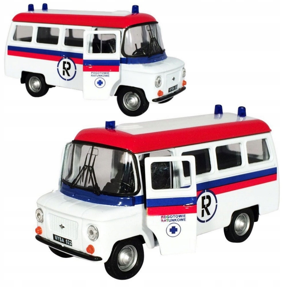 NYSA 522 MODEL METAL WELLY 1:34 AMBULANS