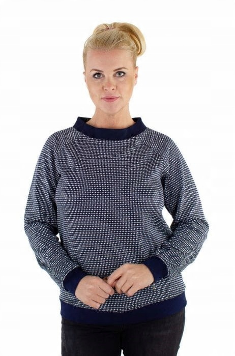 

Elegncka buzka damska, M,wzór,długi rękaw ,