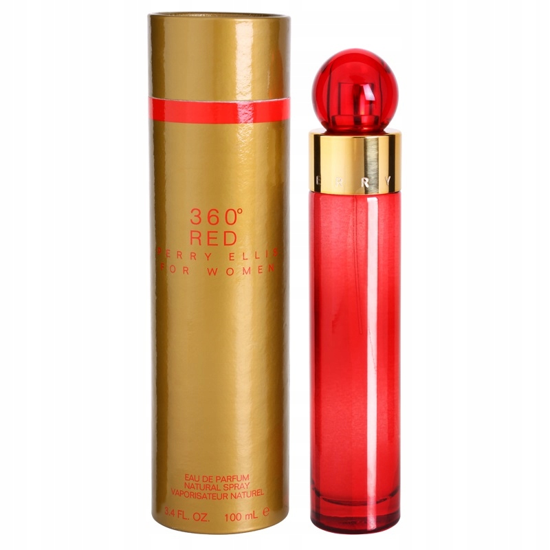 Perry Ellis 360 Red Women Edp 100ML Parfémovaná voda pro ženy 100 ml