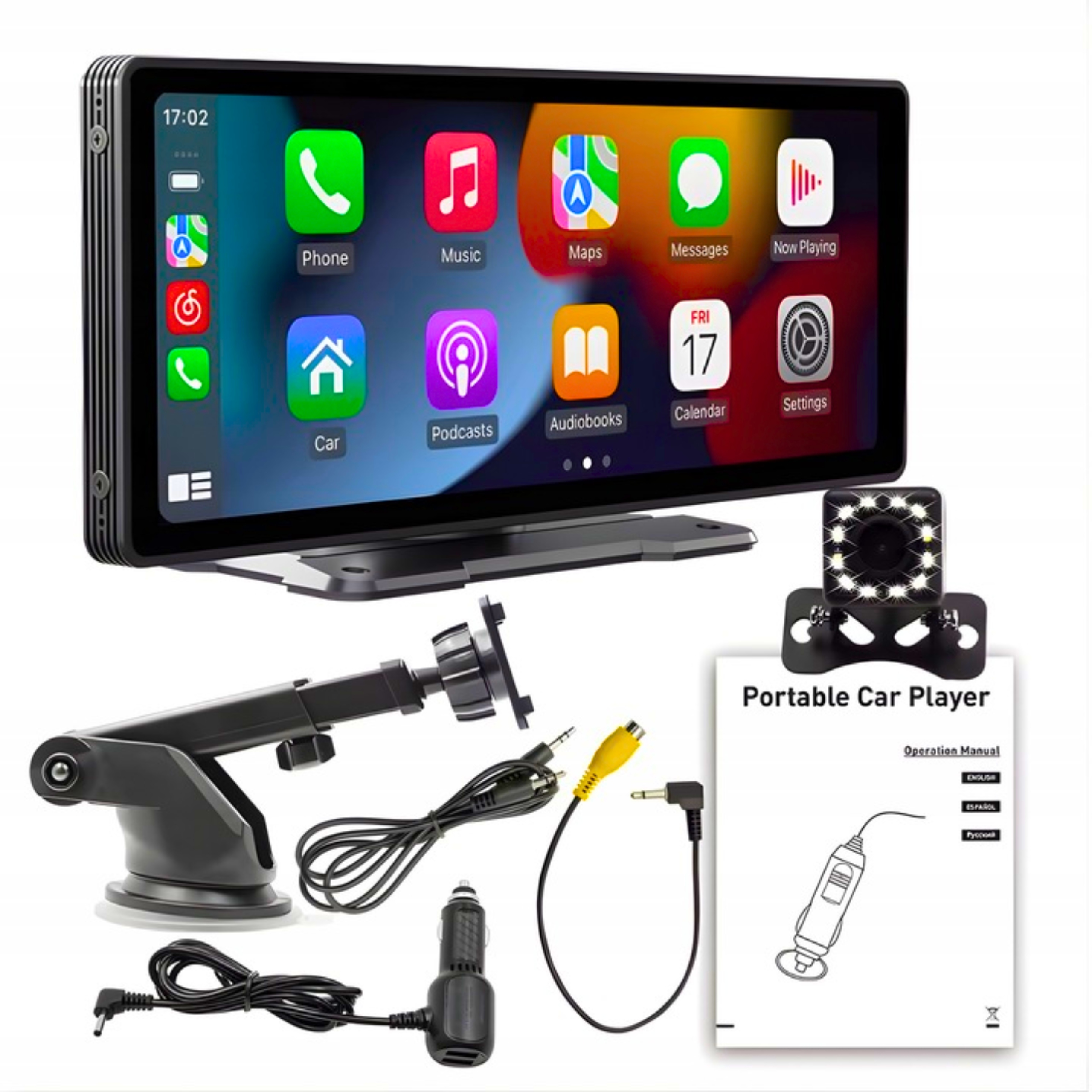Stacja multimedialna CarPlay Android nawigacja Usb Bluetooth 10,3 cala Gps