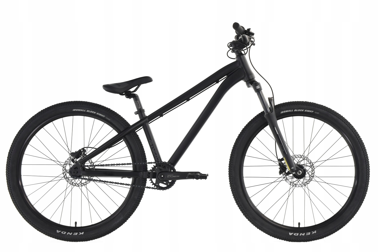 Rower Dirt Street Lazaro Fanatic czarny rama 13 cali koło 26" czarny