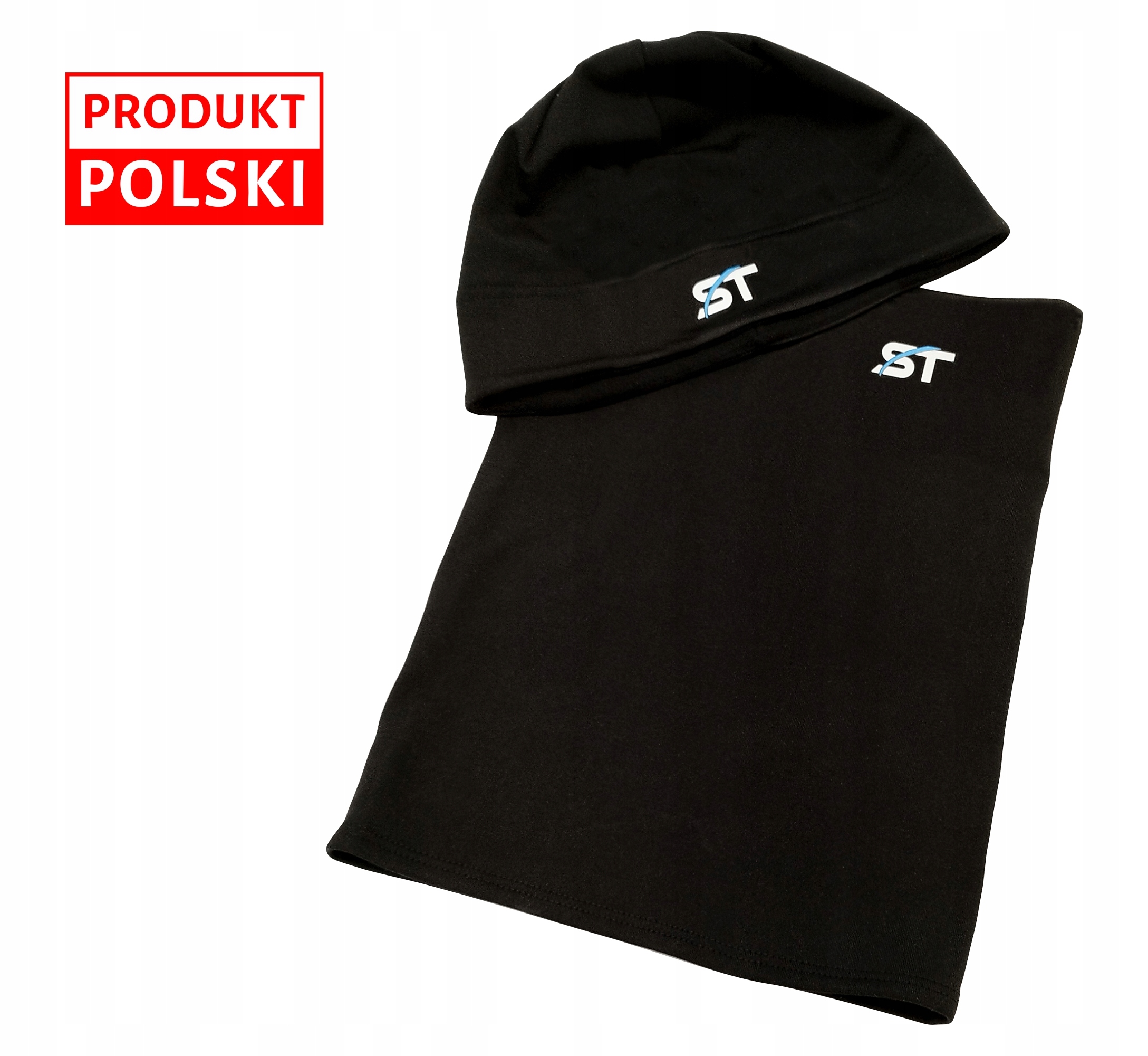 CZAPKA I KOMIN TERMOAKTYWNY ST KOMIN KOMINIARKA BANDAMA TERMO OSŁONA Materiał dominujący poliester