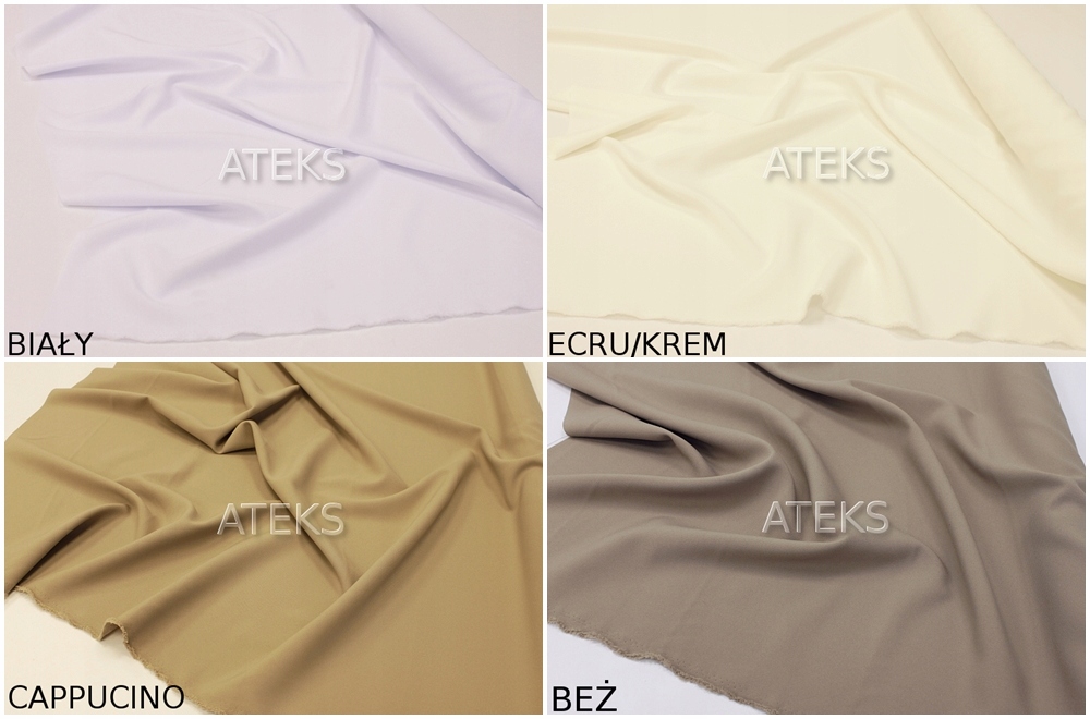 MATOWY MATERIAŁ GŁADKA TKANINA NA ZASŁONY 150 cm Marka inna