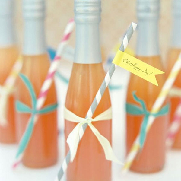 DŁUGIE SŁOMKI RURKI PAPIEROWE ECO DEKORACJE BIAŁE W KOLOROWE GROCHY KROPKI Okazje uniwersalny