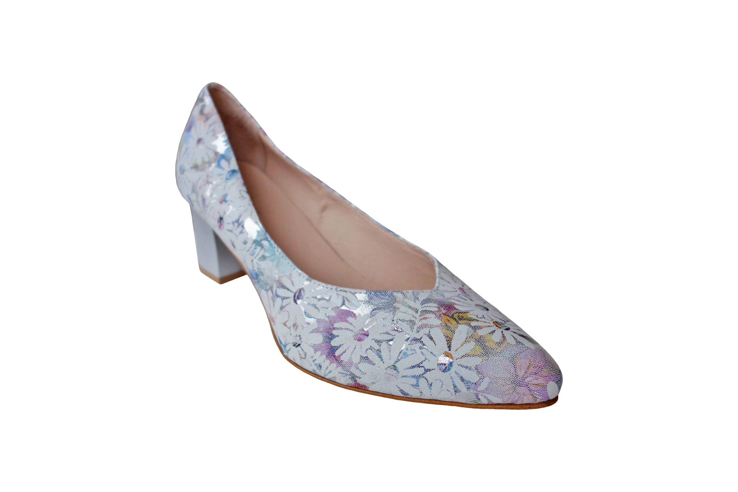 Skórzane czółenko Filipczyk tęg. G 1/2 39