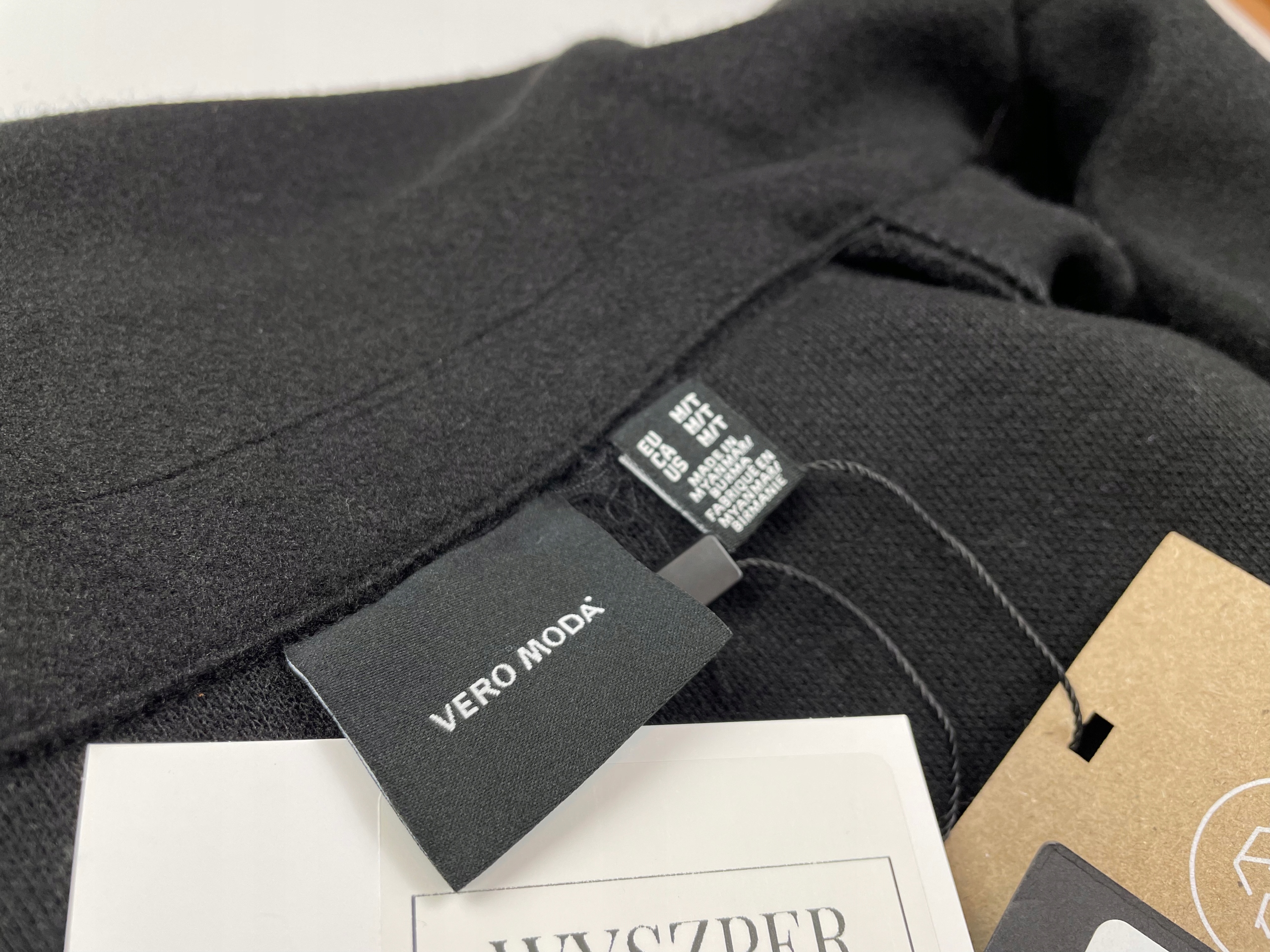 Płaszcz damski VERO MODA VMFORTUNE LONG r. M TALL Wzór dominujący bez wzoru