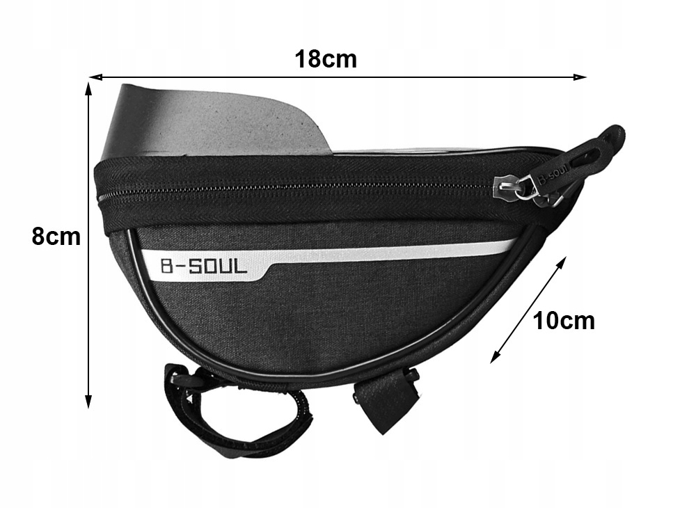 SAKWA ROWEROWA NA TELEFON TORBA UCHWYT WODOODPORNA Marka B-Soul