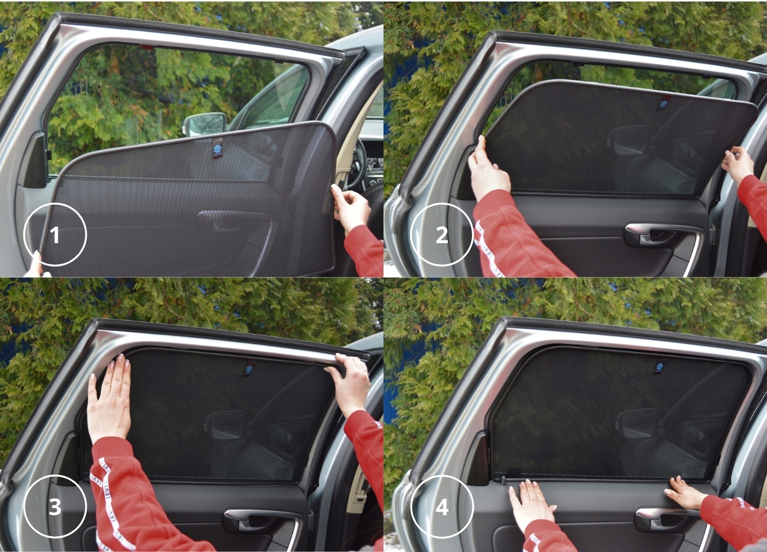 ZASLONKI OSLONKI NA MAGNESACH KIA SPORTAGE 4 IV Manufacturer RayStop