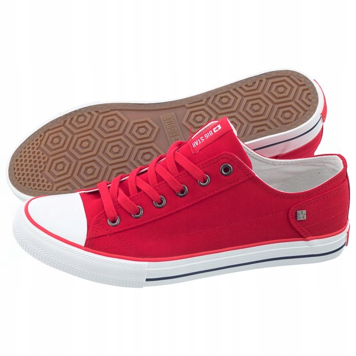 

Buty Męskie Trampki Big Star DD174274 Czerwone