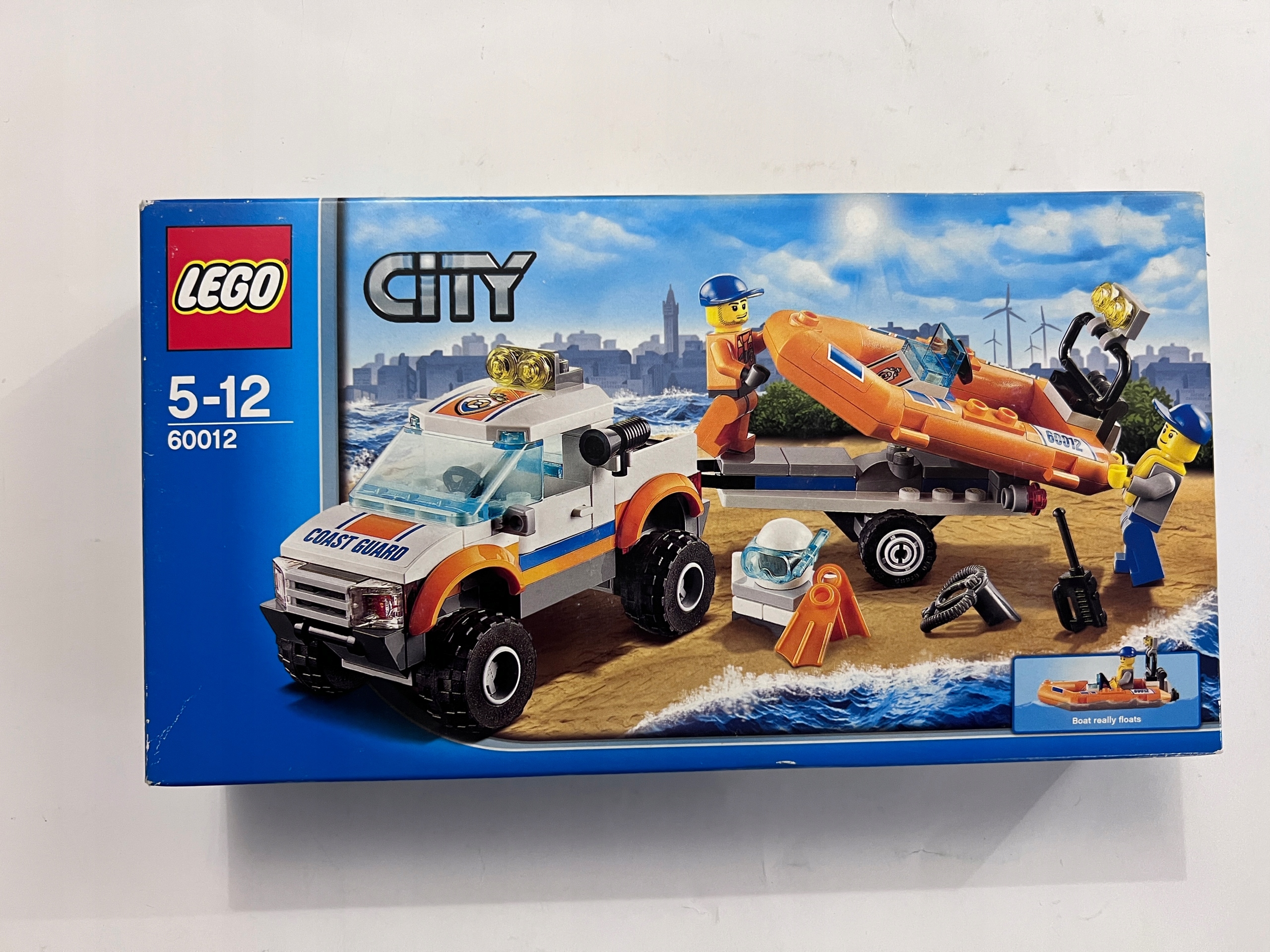 Lego 60012 City Wóz terenowy i łódź nurków zestaw z 2013r