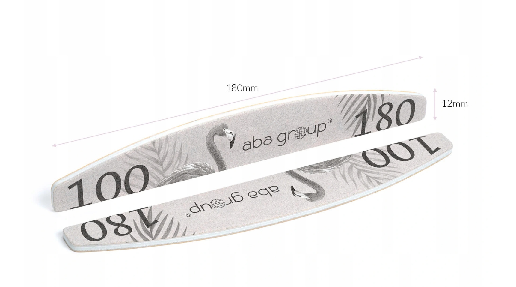 ABA GROUP PILNIK ŁÓDKA 100/180 STANDARD 100 SZTUK Typ półksiężyc (łódka)