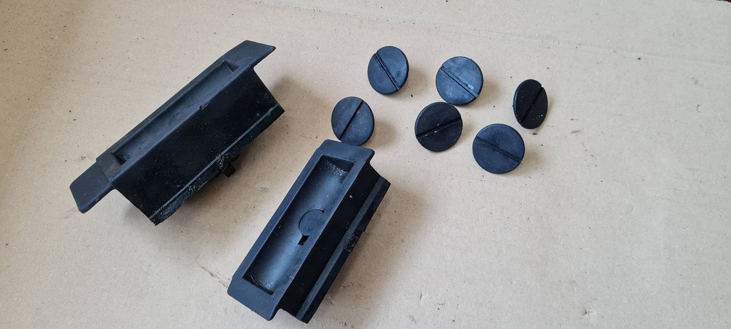 A7 4G S7 bracket holder mouldings PROGOWEJ 4G0802845 4G0802847 A6 C7 4G