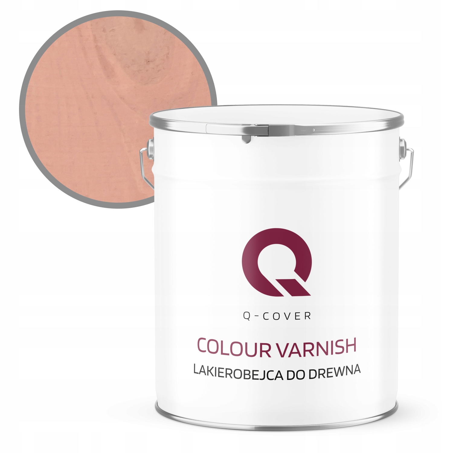 Rychleschnoucí Lak Na Dřevo 5L Lososový Polomat Výkonná Barva 3V1