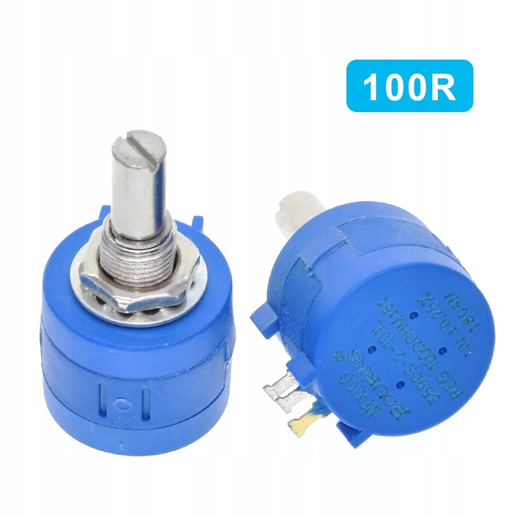 

Potencjometr wieloobrotowy 3590S 100ohm Bourns