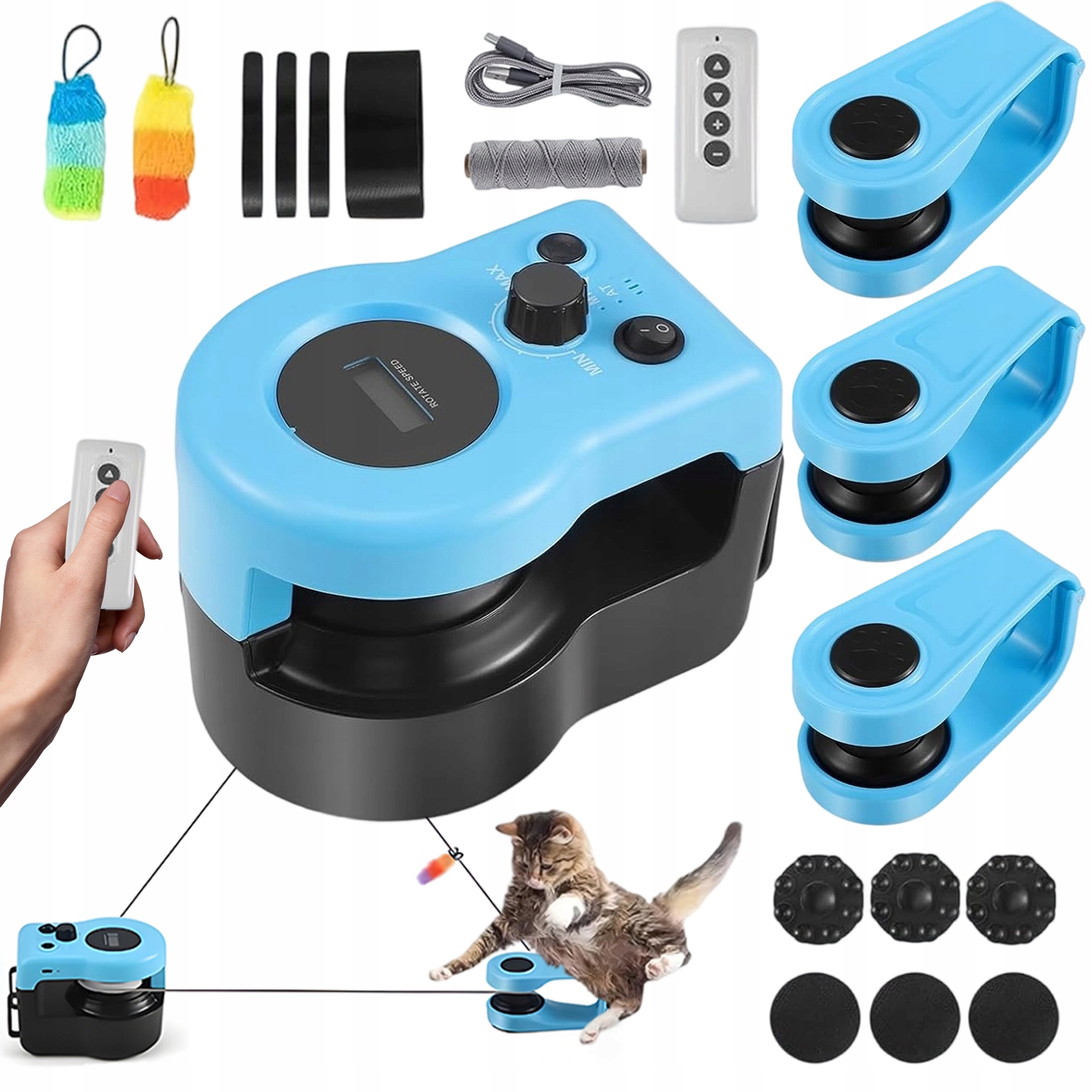 Automatická Hračka Pro Kočky S Pohybem Myši A Dálkovým Ovládáním