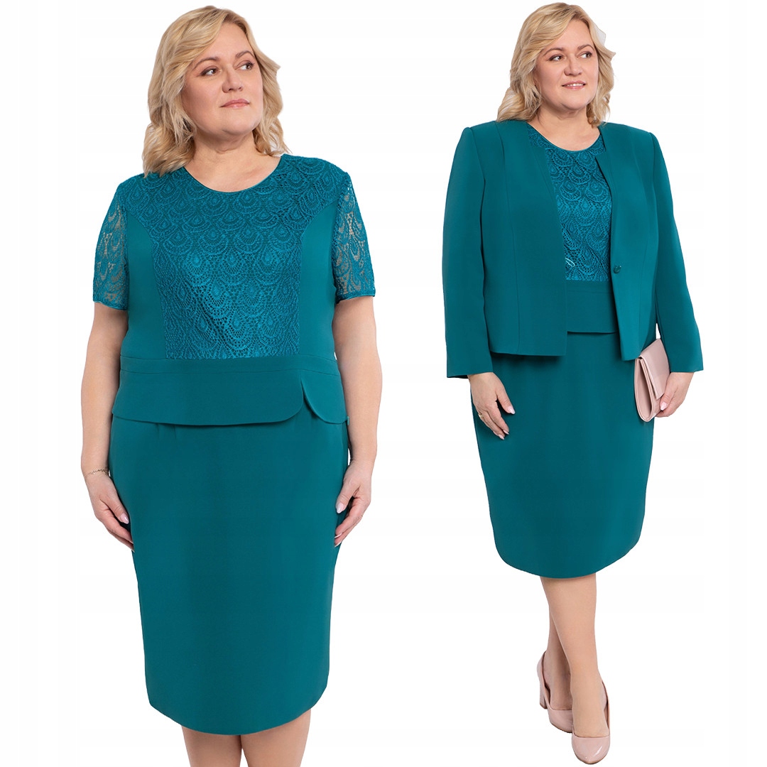 Třídílná zelená baskinka 58