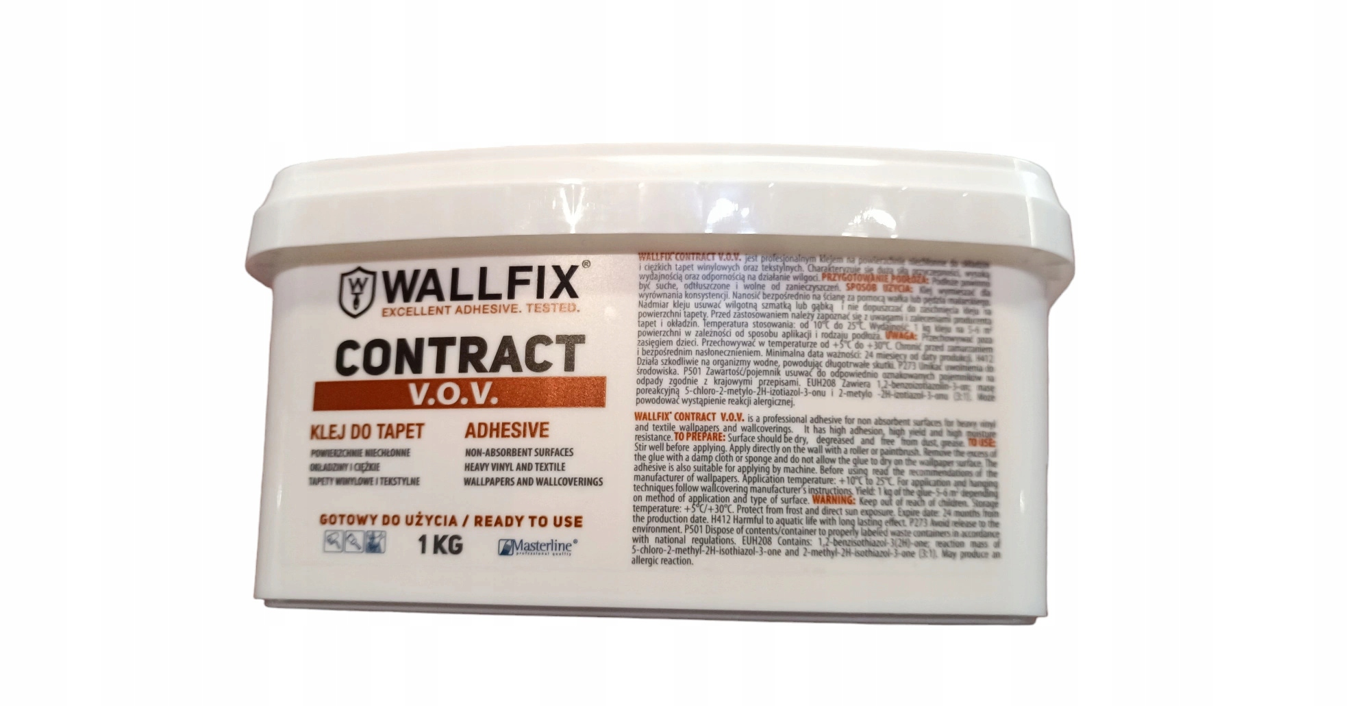 KLEJ KLEJE DO TAPET WALLFIX CONTRACT VOV 1KG