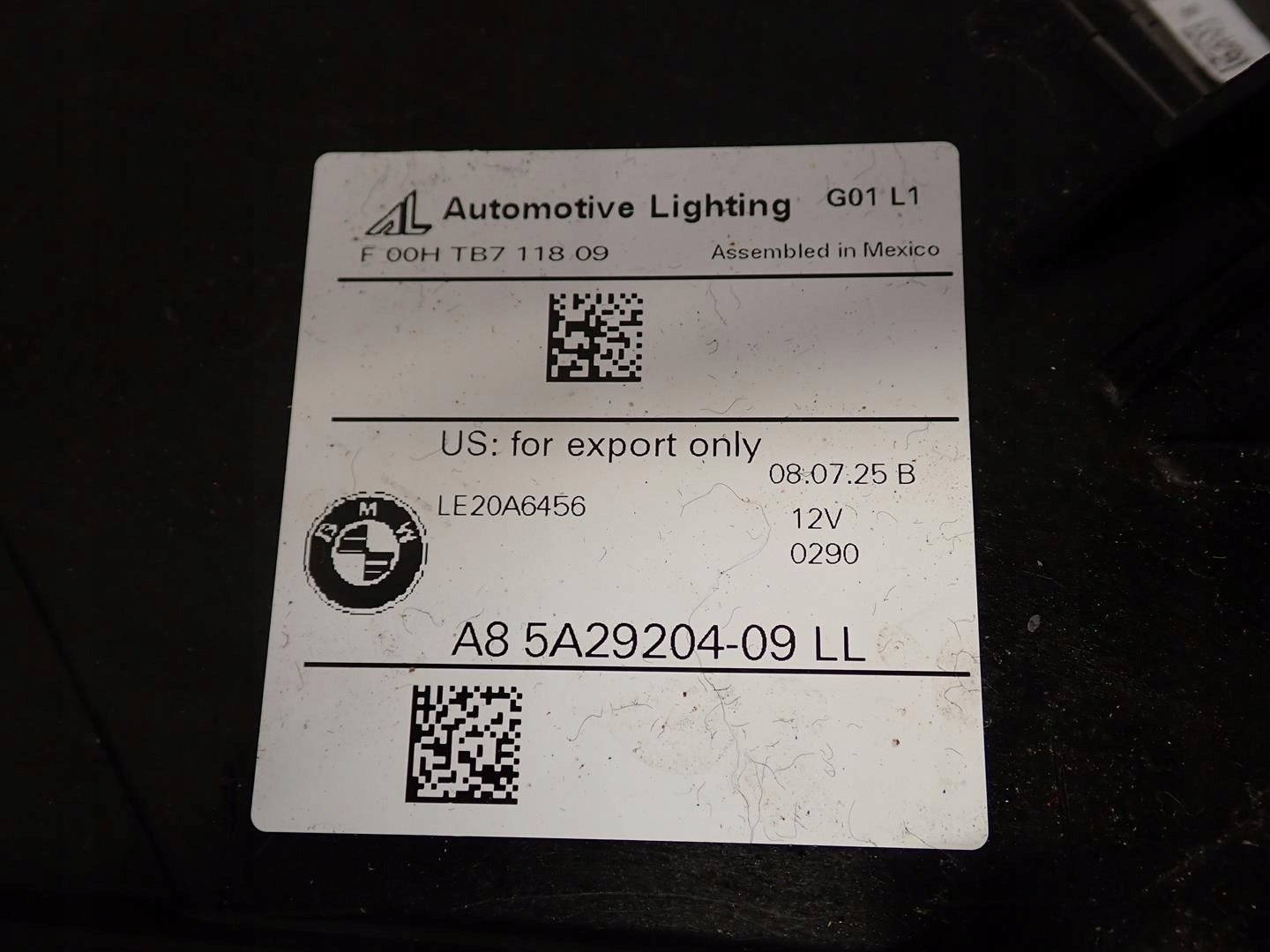 light front front right BMW X3 G01 X4 G02 LIFT 2021- 5A29204