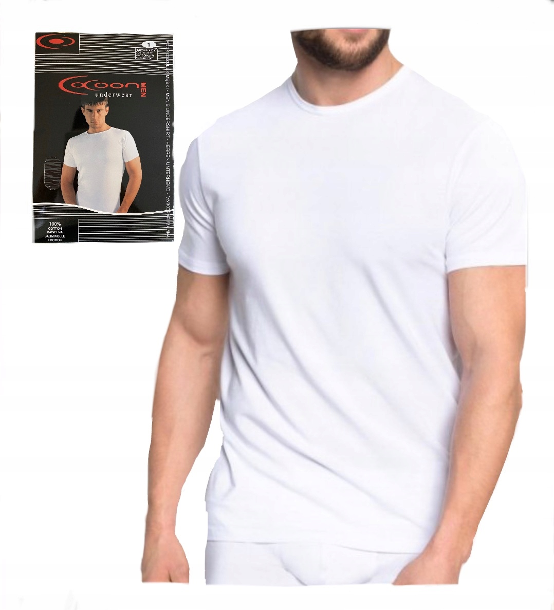 

Podkoszulek Męski 100% Bawełna M-L-XL-2XL -3XL