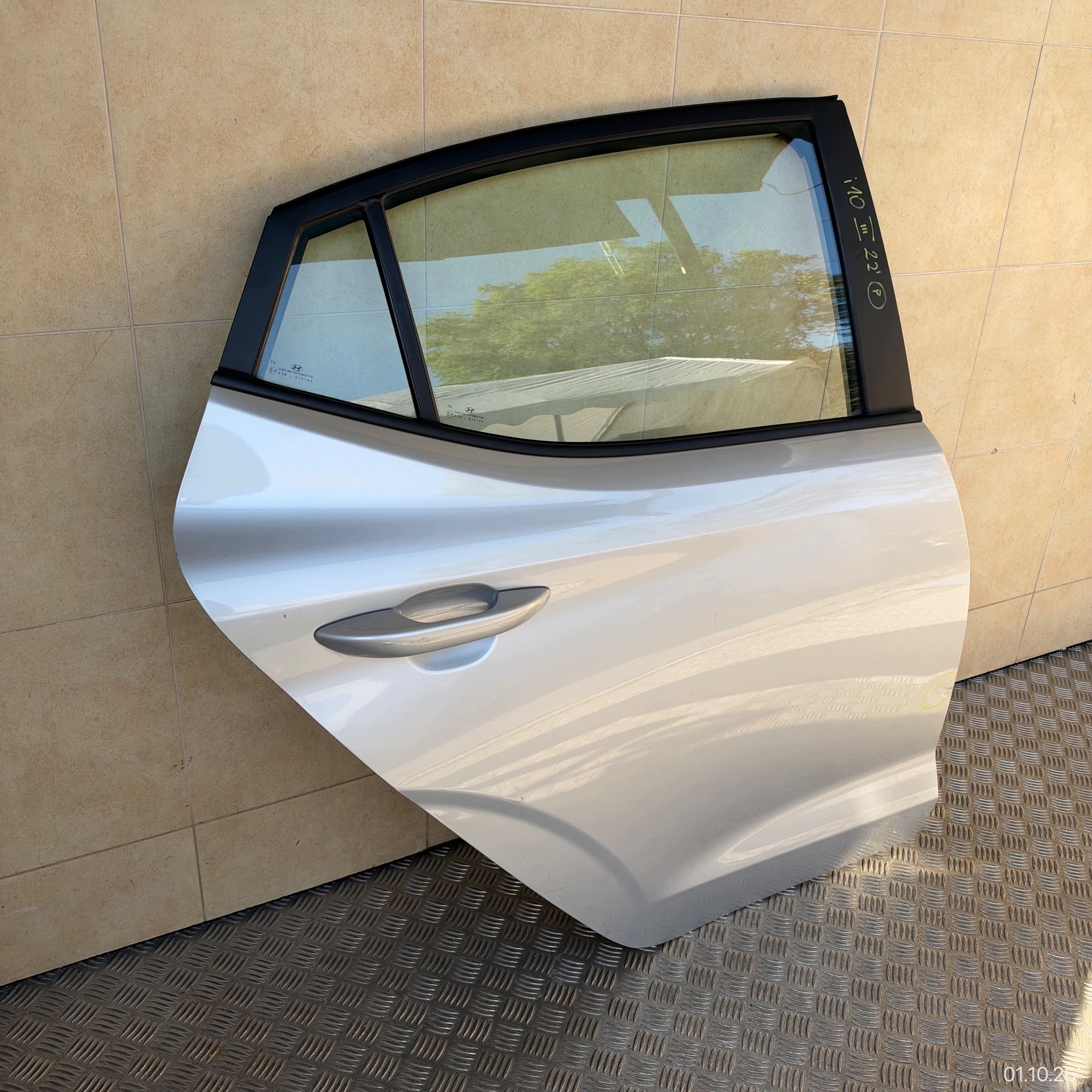 door complete rear. right HYUNDAI I10 III 2022 year