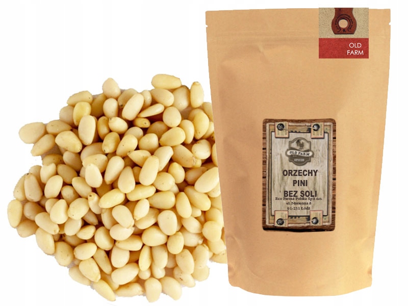 Levně Piniové Oříšky 500 G Piniové Piniolové Ořechy Loď