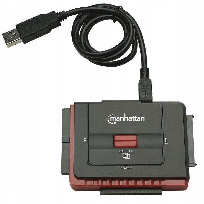 Manhattan Adapter Usb do Sata Ide/sata 2.5/3.5 Hdd/ssd Backup