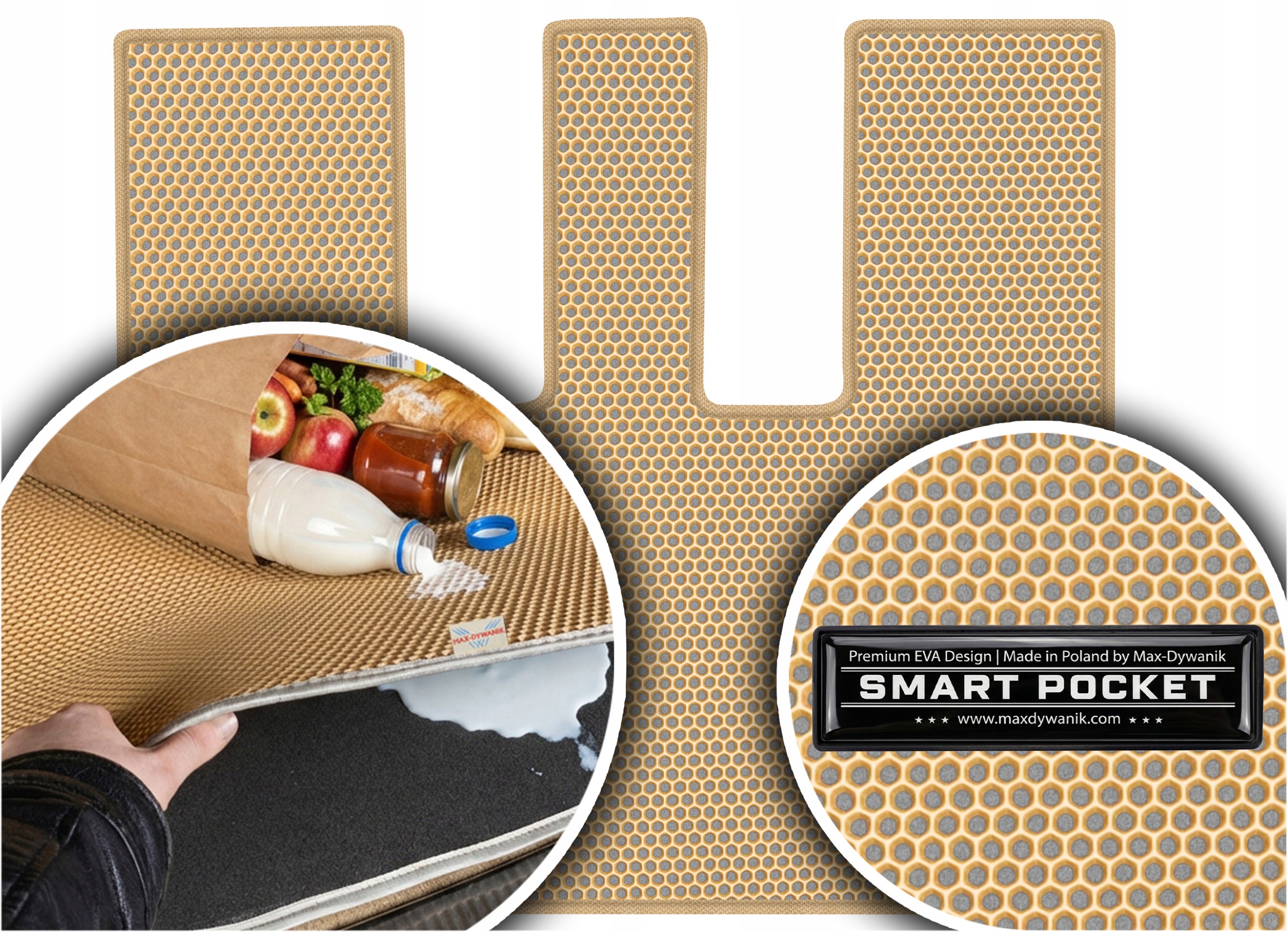 Mercedes V-Class Van 2014 Vložka do zavazadlového prostoru Eva Smart Pocket Béžová