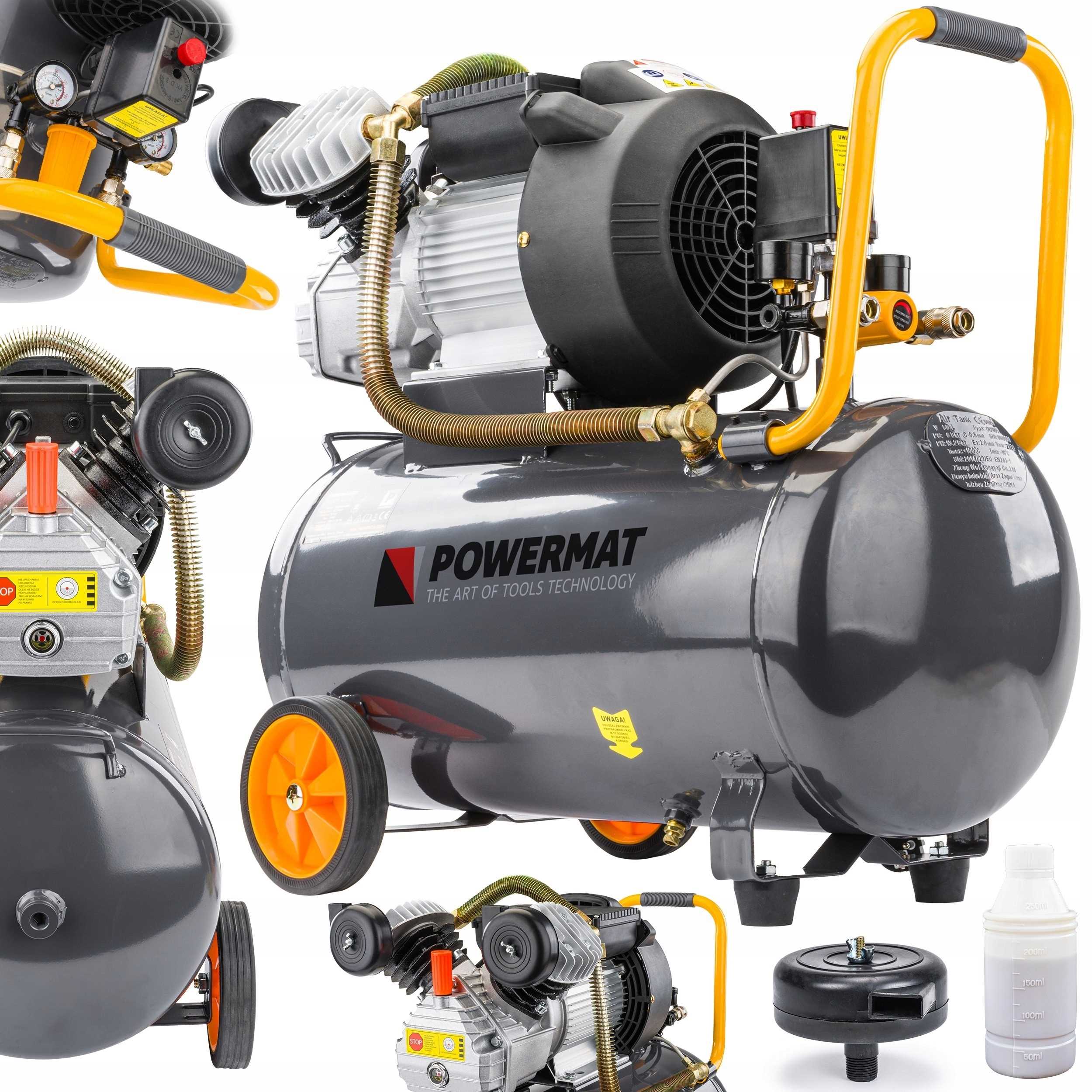 Olejový Kompresor Powermat 50 L 8 Bar 392 L/min